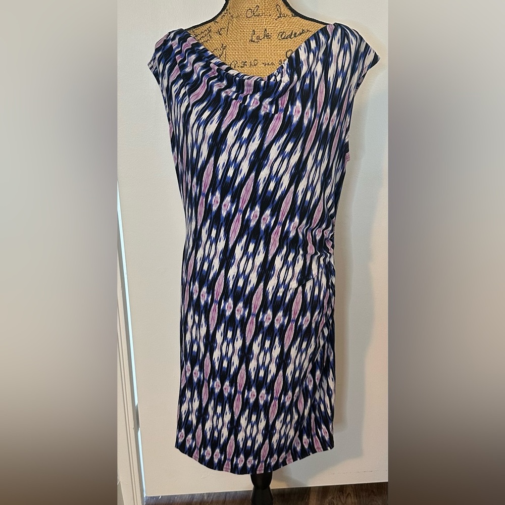 Ann Taylor Multicolor Plaid Dress